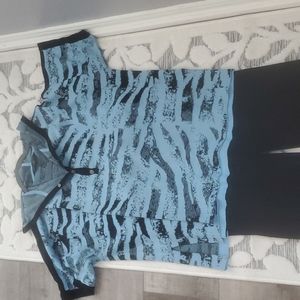 Ming Wang pant & blouse set
